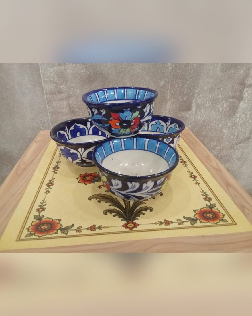 Blue Pottery Small Bowl – SMT-EH-453