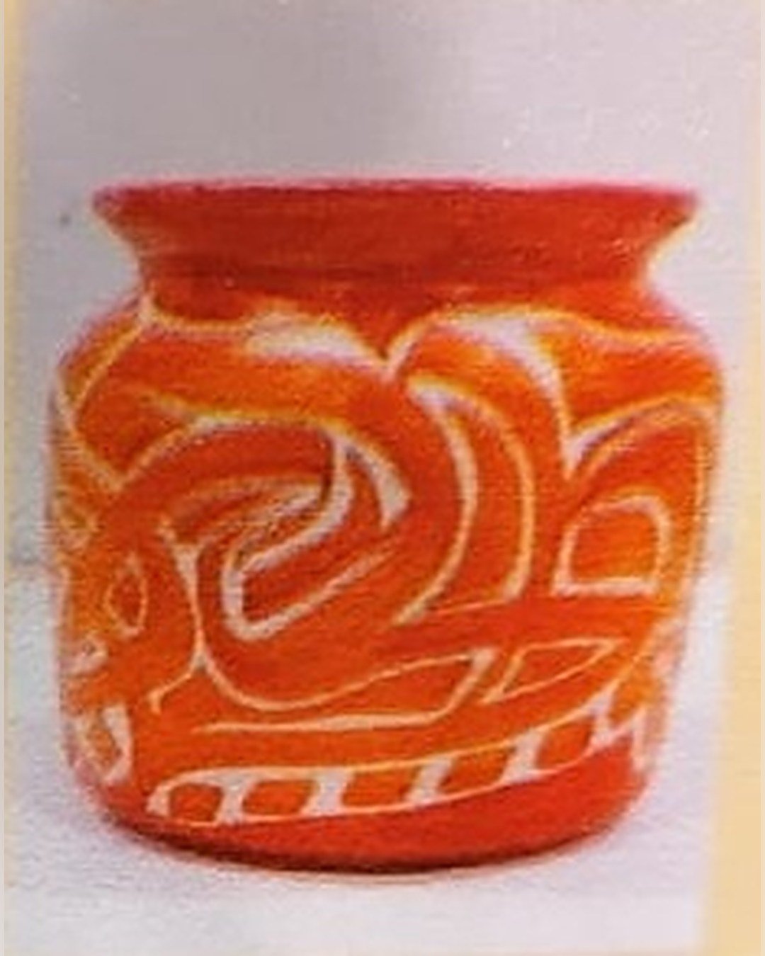 Handmade Hand-Painted Vase – SMT-0450
