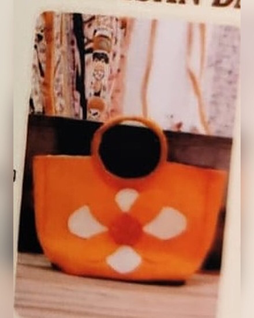 Orange Elegance Artisan Bag – SMT-0452