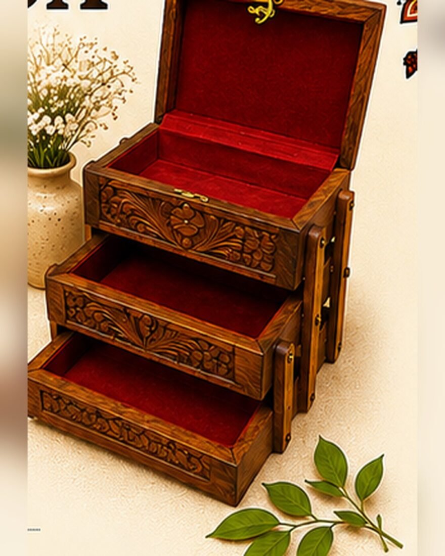 Wooden Jewelry Box – SMT-EH-449